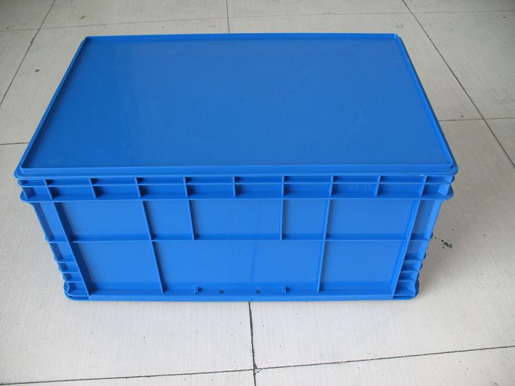 供应上海大众汽车物流箱 北京带盖塑料物流箱