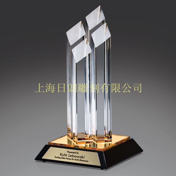 上海水晶奖牌 水晶奖杯雕刻 水晶内雕-上海工艺