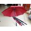 供应西安木柄伞 直杆雨伞印字 商务礼品伞带伞套 弹簧自动伞定制