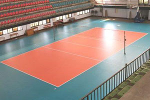 供应唐山pvc塑胶运动地板|乒乓球羽毛球网球室运动地胶