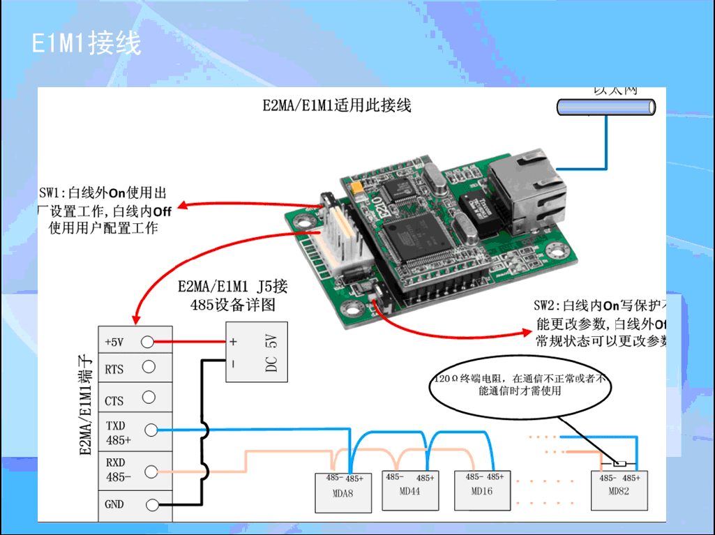 232转rj45模块,232转以太网模块,232转网口