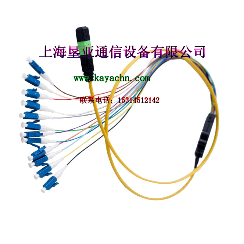 6芯,8芯,12芯尾纤 跳线,皮线跳线,热熔连接头,快速连接器,冷接子,光纤